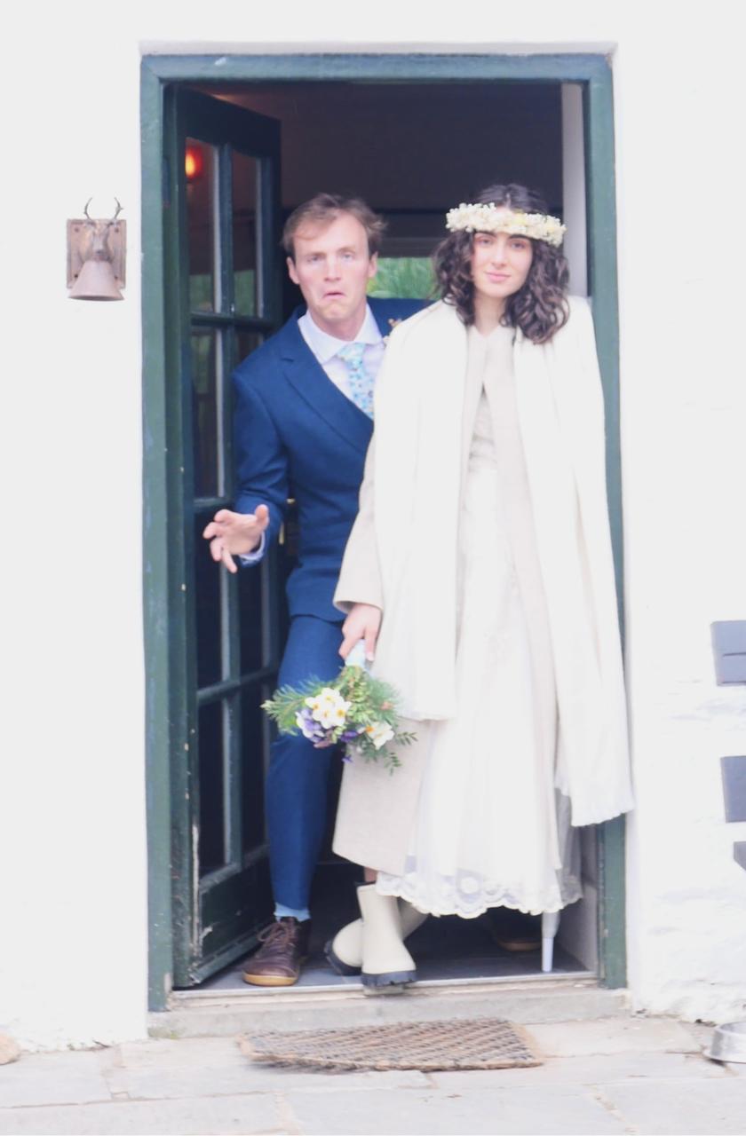 Us at the wedding
